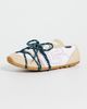 Balmain Balmain Racer 45-Suede Leather & Nylon Sneakers Crème/Blanc - 2