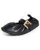 Balmain Balmain Racer 45 Ballerina Flats 0PA Noir - 1