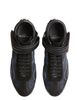Balmain Balmain Racing Mid-Top Trainers in Nylon and Leather - 3