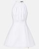 Balmain Balmain Ruched cotton poplin minidress - 1