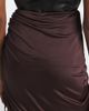 Balmain Balmain Ruched jersey midi skirt - 5