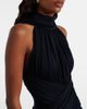 Balmain Balmain Ruched wool jersey midi dress - 4