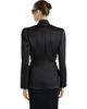 Balmain Balmain Satin Crepe Jacket with Tie Detail - 3