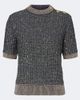 Balmain Balmain Sequined lamé sweater - 1