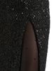 Balmain Balmain Sequinned Tweed Midi Skirt - 3