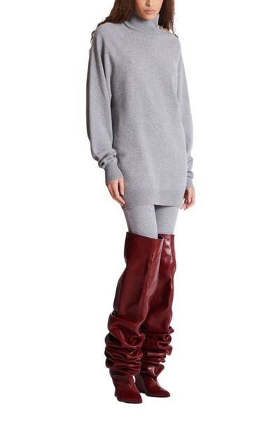 Balmain Balmain Short Cashmere Jumper Dress