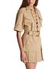 Balmain Balmain Short Cotton Gabardine Lace-Up Dress - 2