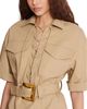 Balmain Balmain Short Cotton Gabardine Lace-Up Dress - 6