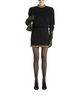 Balmain Balmain Short Tweed Skirt with Embroidered Trim - 2