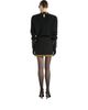 Balmain Balmain Short Tweed Skirt with Embroidered Trim - 3