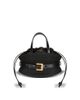 Balmain Balmain Shuffle Mini Bag in Calfskin and Raffia - 1