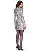 BALMAIN BALMAIN Silver 3 Buttons Sequins Minidress - 3