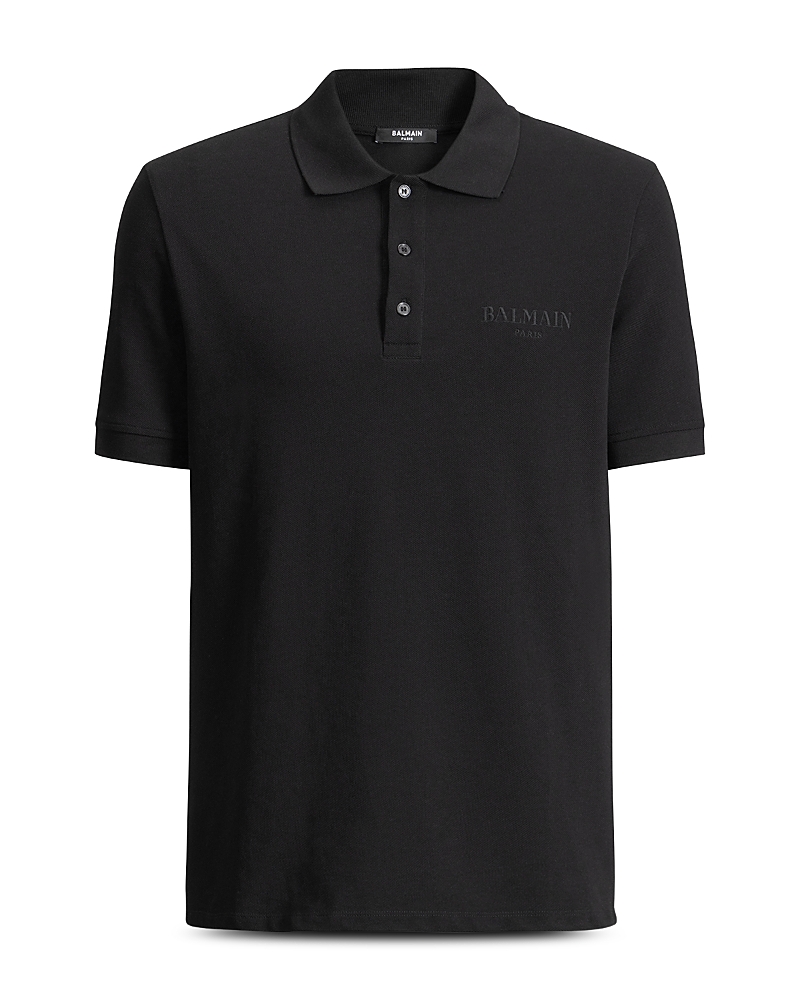 Balmain Balmain Slim Fit Vintage Logo Polo Shirt