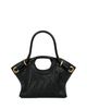 Balmain Balmain Small Tote in Smooth Topstitched Leather - 5
