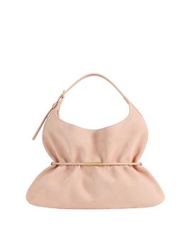 Balmain Balmain Sphynx Medium Bag in Suede
