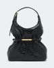 Balmain Balmain Sphynx Mini leather top-handle bag - 1