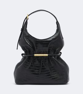 Balmain Balmain Sphynx Mini leather top-handle bag
