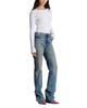 Balmain Balmain Straight-Leg Faded Denim Jeans in Blue - 2