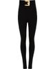Balmain Balmain Stretch trousers with belt - 1