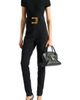 Balmain Balmain Stretch trousers with belt - 2