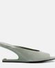 Balmain Balmain Suede cutout wedge mules - 3