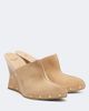 Balmain Balmain Suede wedge clogs - 1