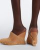Balmain Balmain Suede wedge clogs - 2