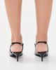 Balmain Balmain Sync Chain Kitten Slingbacks Noir - 4