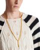Balmain Balmain Sync Golden Brass Long Necklace - 2