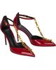 Balmain Balmain Sync Patent Leather Stilettos With Pointed Toe - 1