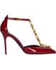 Balmain Balmain Sync Patent Leather Stilettos With Pointed Toe - 4