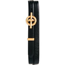 Balmain Balmain T-Bar Leather Belt