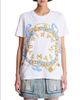 Balmain Balmain T-Shirt with Balmain Paris Chain Print - 1