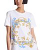 Balmain Balmain T-Shirt with Balmain Paris Chain Print - 3