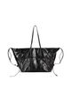 Balmain Balmain Track Zips Calfskin Tote Bag - 5