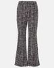 Balmain Balmain High-rise tweed flared pants - 1