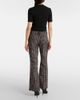 Balmain Balmain High-rise tweed flared pants - 3
