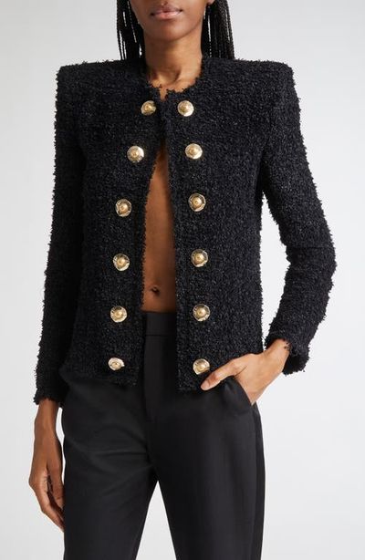 Balmain Balmain Tweed Spencer Jacket