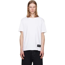 BALMAIN BALMAIN Two-Pack Black & White 'Balmain Vintage' T-shirts