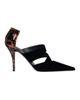 Balmain Balmain Velvet and Printed Patent Leather Courts - 4