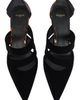 Balmain Balmain Velvet and Printed Patent Leather Courts - 5