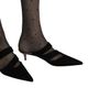 Balmain Balmain Velvet and Printed Patent Leather Mules - 2