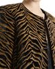 Balmain Balmain Velvet Jacket with Tiger Embroidery - 3