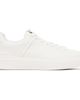 BALMAIN BALMAIN White B-Court Calfskin Sneakers - 1