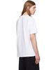 BALMAIN BALMAIN White 'Balmain Flower' Print T-shirt - 3