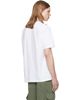 BALMAIN BALMAIN White Embroidered 'Balmain Paris' T-shirt - 3