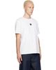 BALMAIN BALMAIN White Embroidered Logo T-shirt - 2
