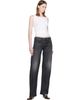 BALMAIN BALMAIN White Jersey Draped Top - 4