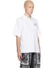 BALMAIN BALMAIN White Printed 'Balmain Vine' Polo - 2