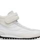 BALMAIN BALMAIN White Racing Mid-Top Sneakers - 1
